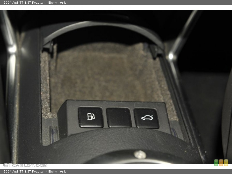 Ebony Interior Controls for the 2004 Audi TT 1.8T Roadster #56148464