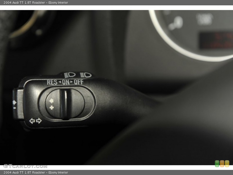 Ebony Interior Controls for the 2004 Audi TT 1.8T Roadster #56148506