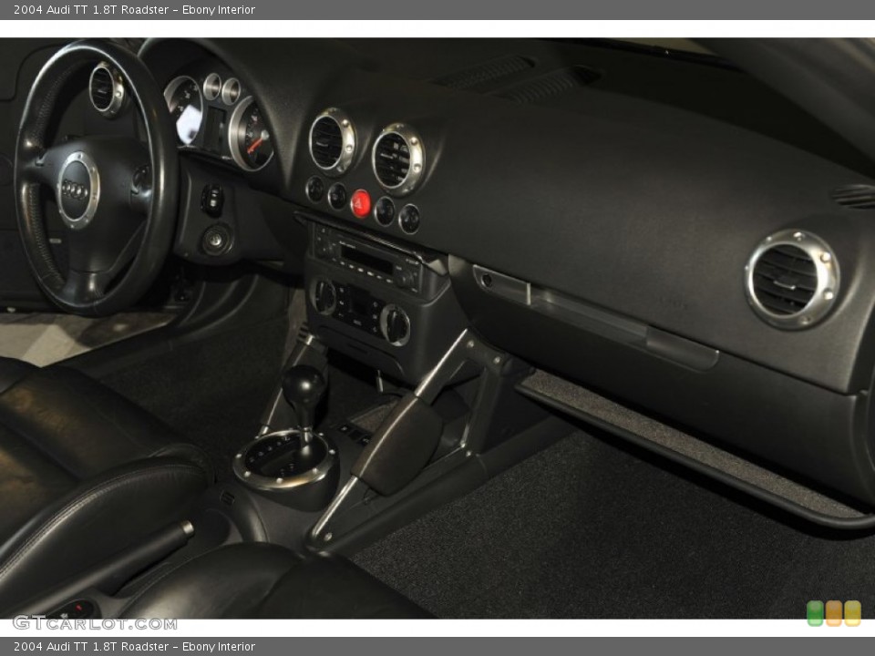 Ebony Interior Dashboard for the 2004 Audi TT 1.8T Roadster #56148593