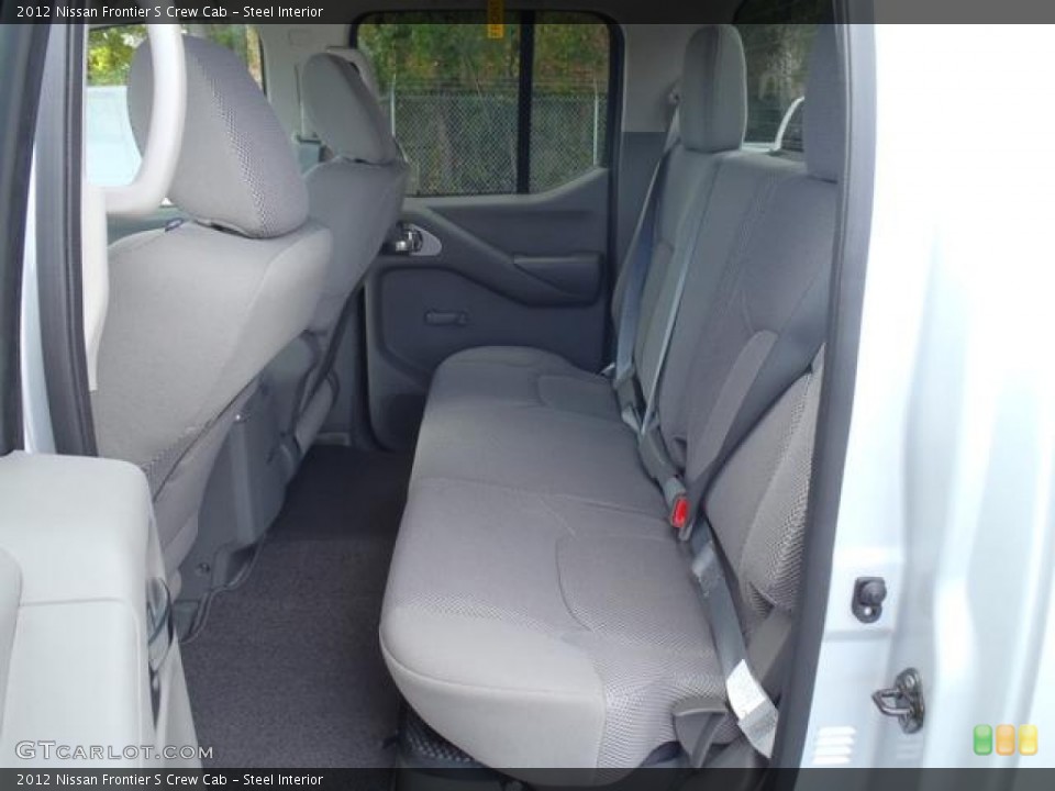 Steel Interior Photo for the 2012 Nissan Frontier S Crew Cab #56149961