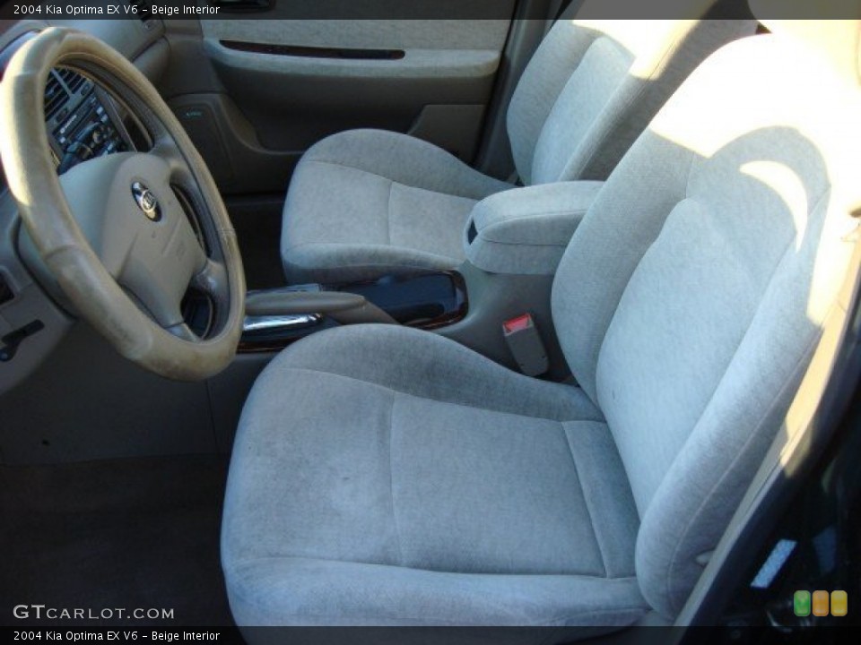 Beige Interior Photo for the 2004 Kia Optima EX V6 #56151953