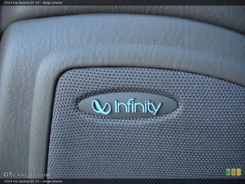 Beige Interior Audio System for the 2004 Kia Optima EX V6 #56151968