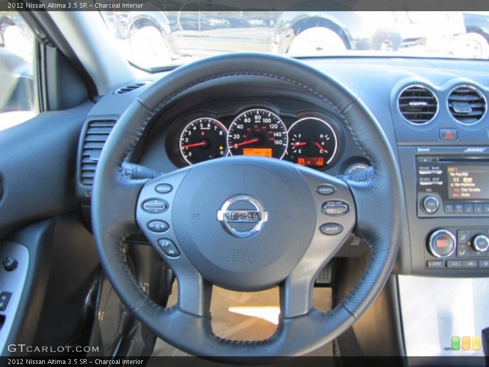 Charcoal Interior Steering Wheel for the 2012 Nissan Altima 3.5 SR #56152907