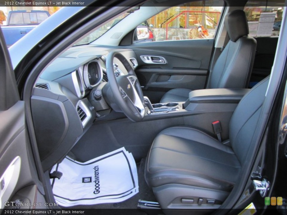 Jet Black Interior Photo for the 2012 Chevrolet Equinox LT #56154083