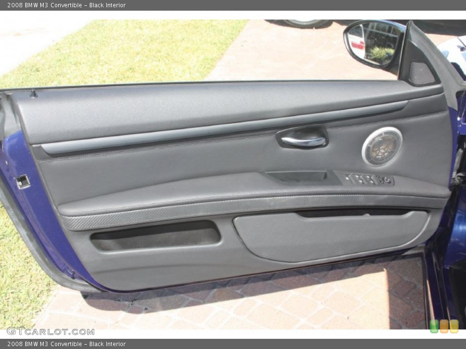 Black Interior Door Panel for the 2008 BMW M3 Convertible #56157923