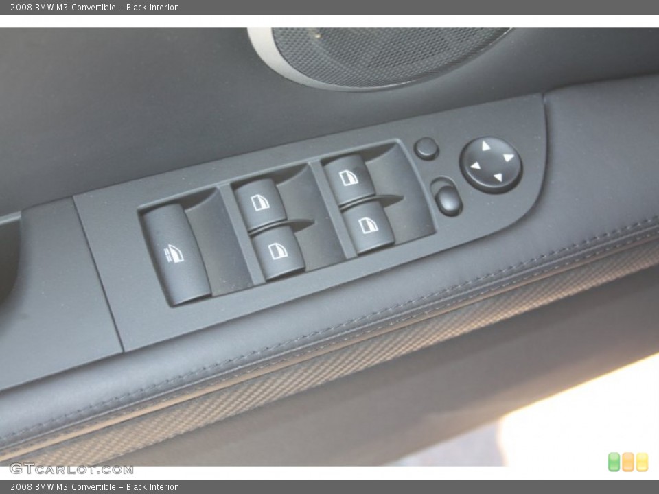 Black Interior Controls for the 2008 BMW M3 Convertible #56157932