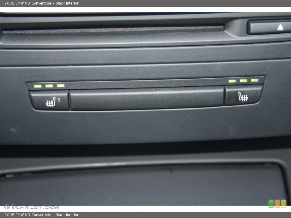 Black Interior Controls for the 2008 BMW M3 Convertible #56157991
