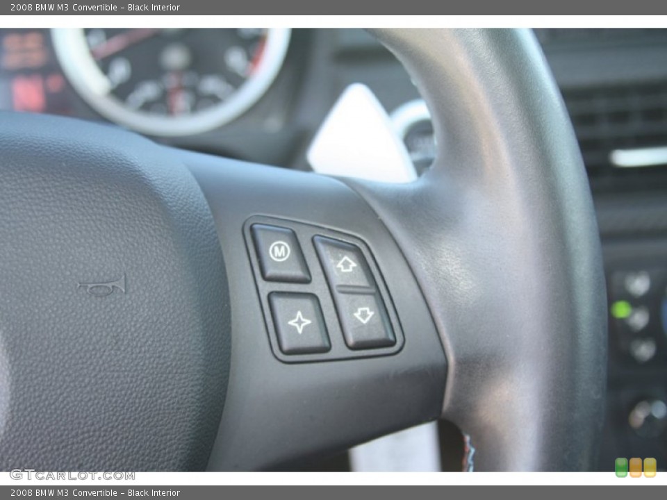 Black Interior Controls for the 2008 BMW M3 Convertible #56158049