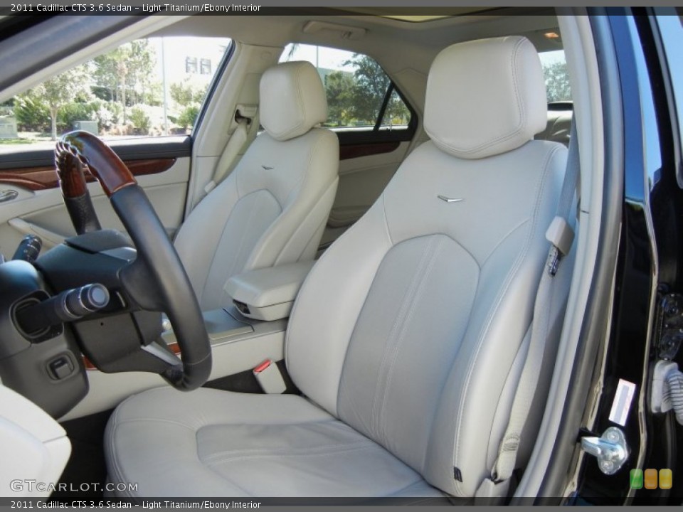 Light Titanium/Ebony Interior Photo for the 2011 Cadillac CTS 3.6 Sedan #56161075
