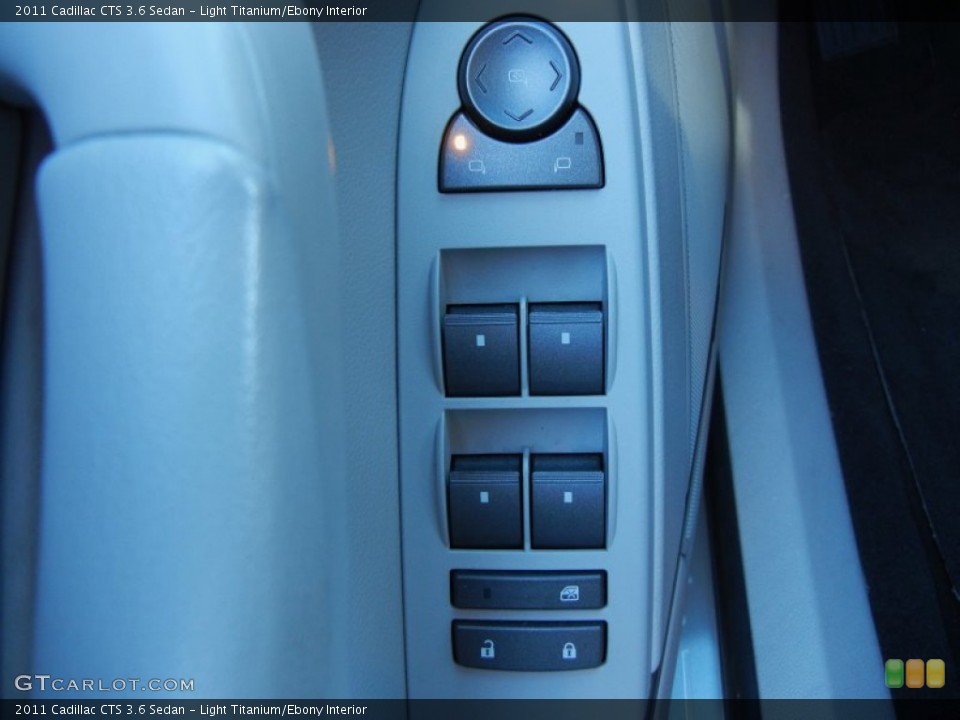 Light Titanium/Ebony Interior Controls for the 2011 Cadillac CTS 3.6 Sedan #56161088