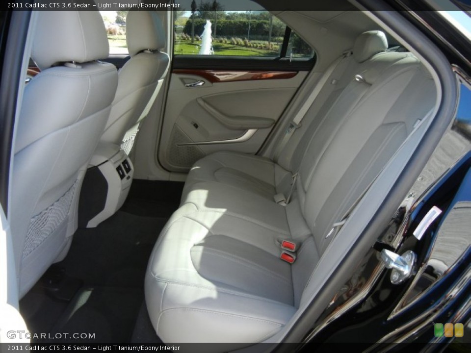 Light Titanium/Ebony Interior Photo for the 2011 Cadillac CTS 3.6 Sedan #56161107