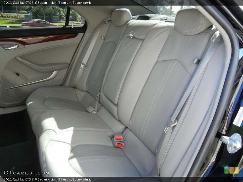 Light Titanium/Ebony Interior Photo for the 2011 Cadillac CTS 3.6 Sedan #56161118
