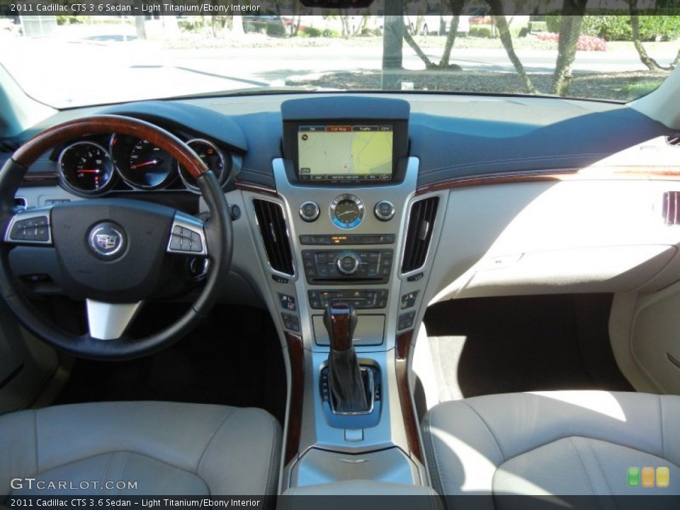 Light Titanium/Ebony Interior Dashboard for the 2011 Cadillac CTS 3.6 Sedan #56161154