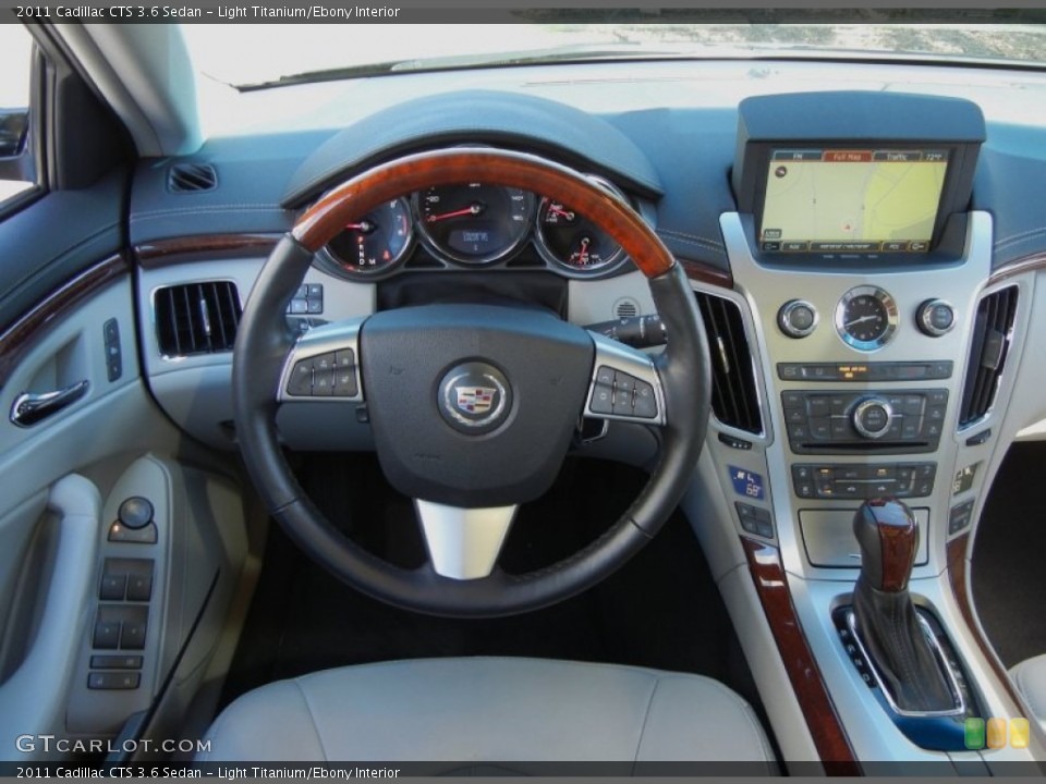 Light Titanium/Ebony Interior Dashboard for the 2011 Cadillac CTS 3.6 Sedan #56161169