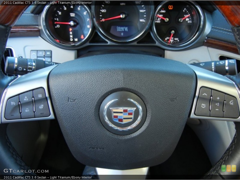 Light Titanium/Ebony Interior Controls for the 2011 Cadillac CTS 3.6 Sedan #56161292
