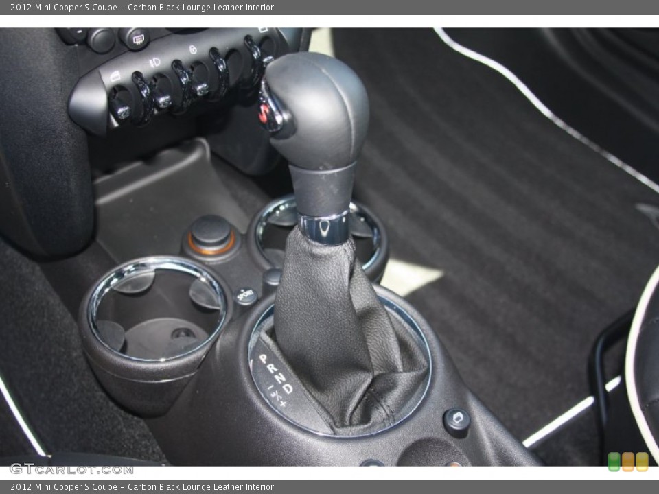 Carbon Black Lounge Leather Interior Transmission for the 2012 Mini Cooper S Coupe #56161459