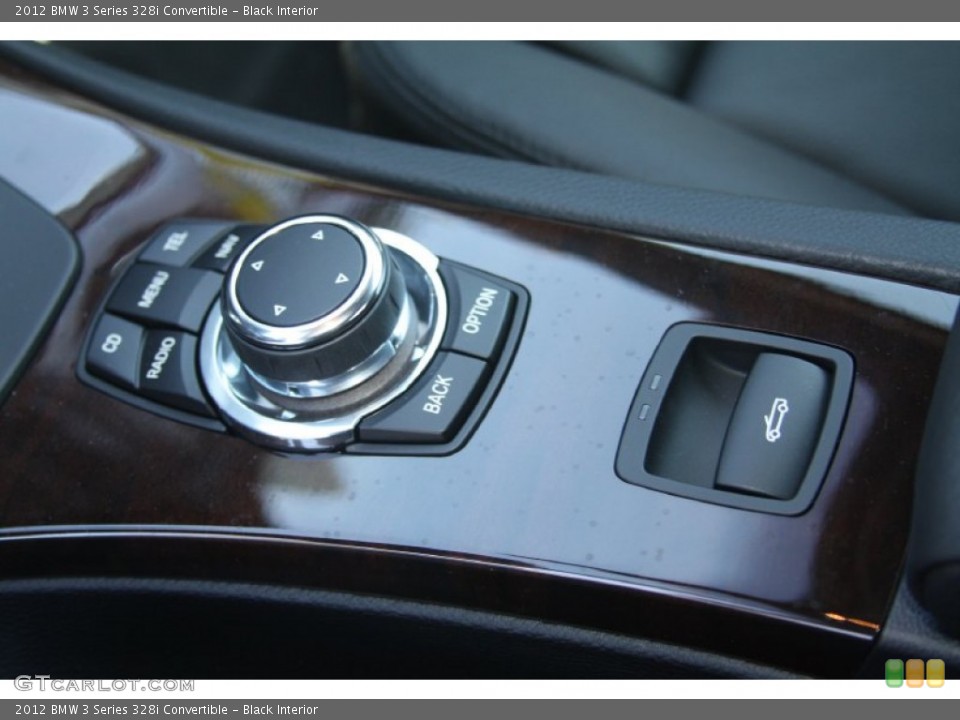 Black Interior Controls for the 2012 BMW 3 Series 328i Convertible #56162198