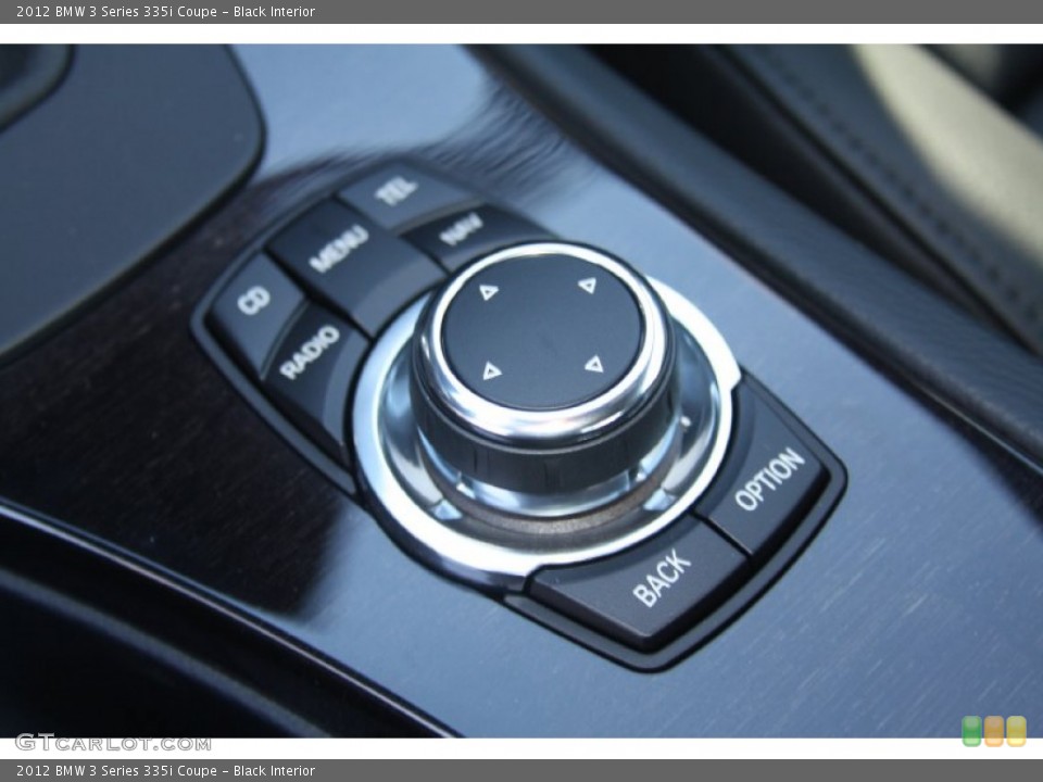 Black Interior Controls for the 2012 BMW 3 Series 335i Coupe #56162663