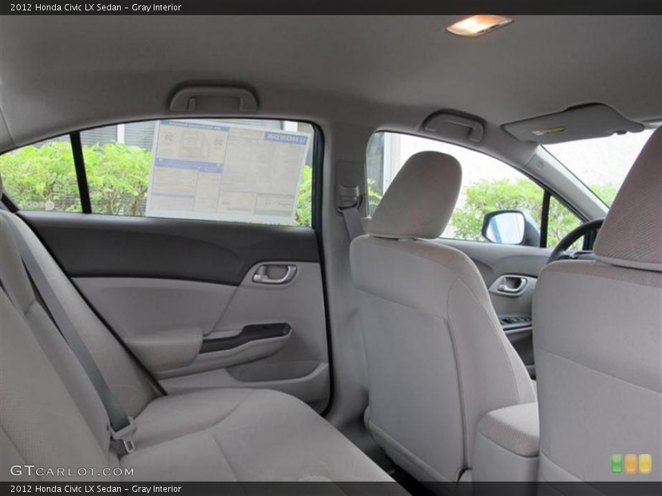 Gray Interior Photo for the 2012 Honda Civic LX Sedan #56164949