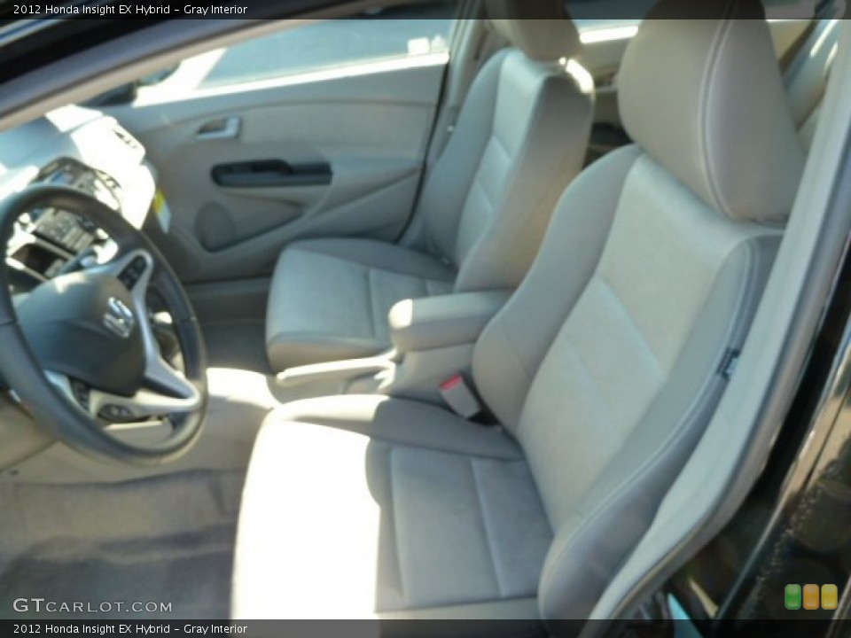 Gray Interior Photo for the 2012 Honda Insight EX Hybrid #56165996