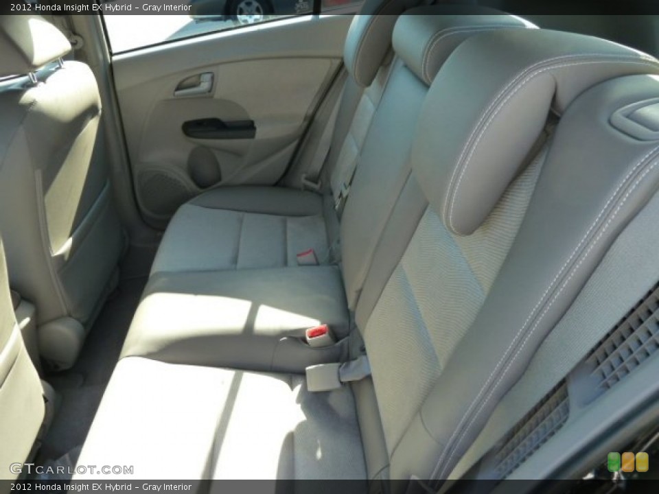 Gray Interior Photo for the 2012 Honda Insight EX Hybrid #56166005