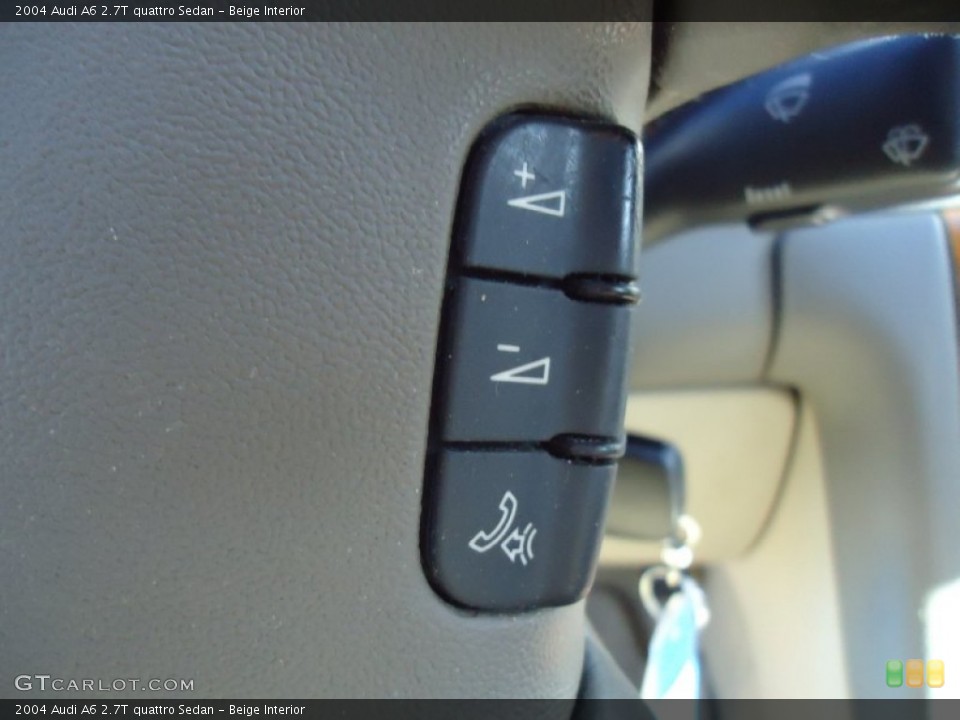 Beige Interior Controls for the 2004 Audi A6 2.7T quattro Sedan #56166193