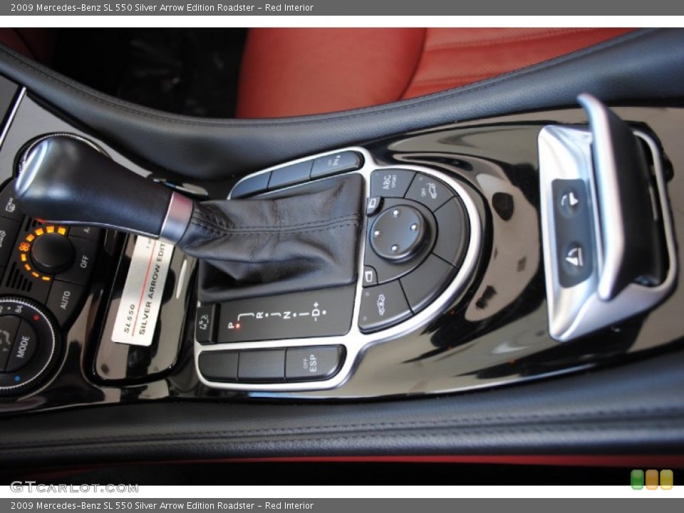Red Interior Transmission for the 2009 Mercedes-Benz SL 550 Silver Arrow Edition Roadster #56167202