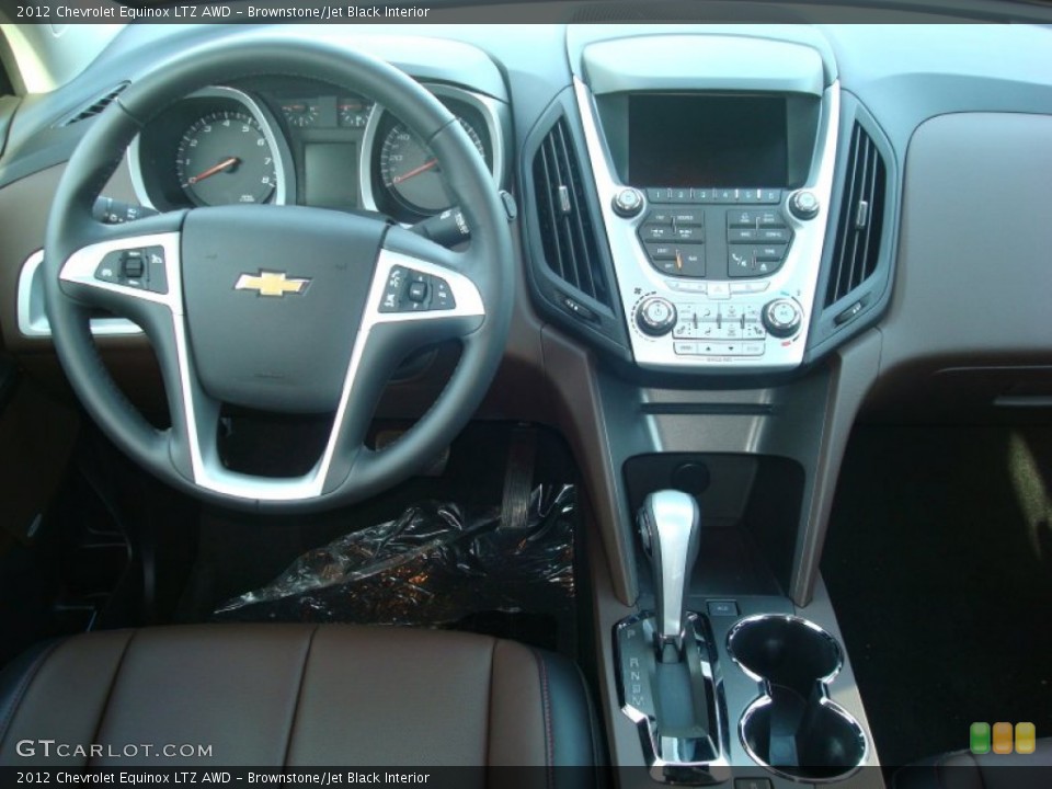 Brownstone/Jet Black Interior Dashboard for the 2012 Chevrolet Equinox LTZ AWD #56169239