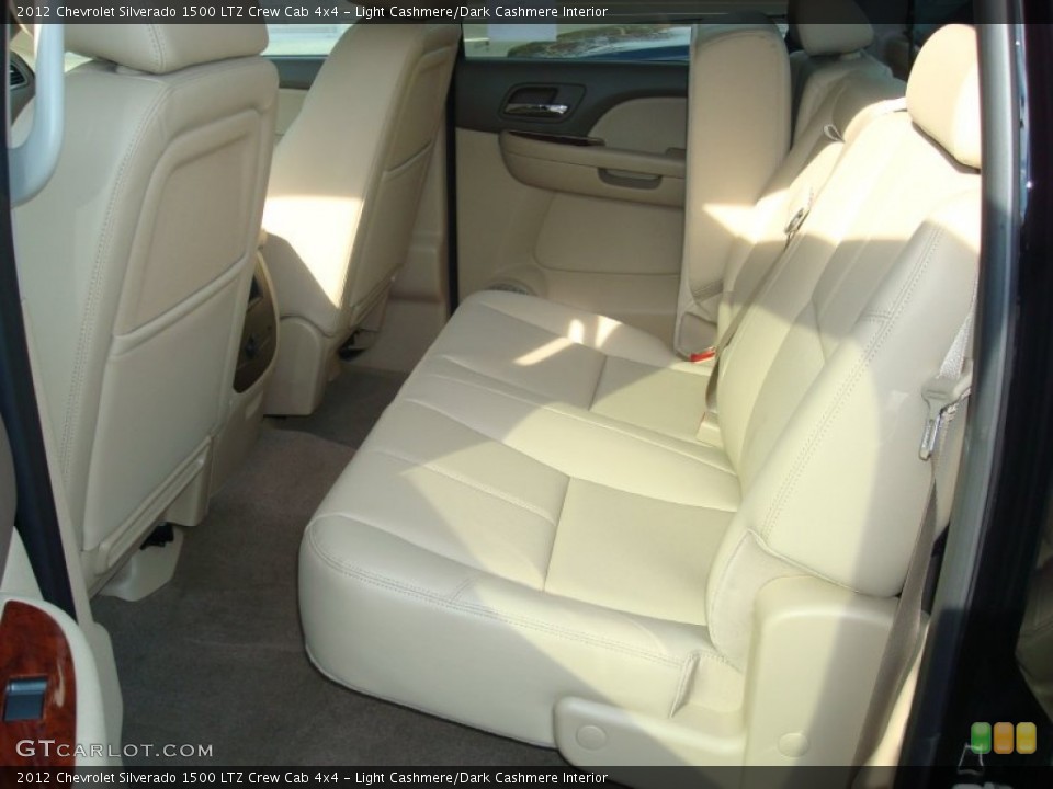 Light Cashmere/Dark Cashmere Interior Photo for the 2012 Chevrolet Silverado 1500 LTZ Crew Cab 4x4 #56169536