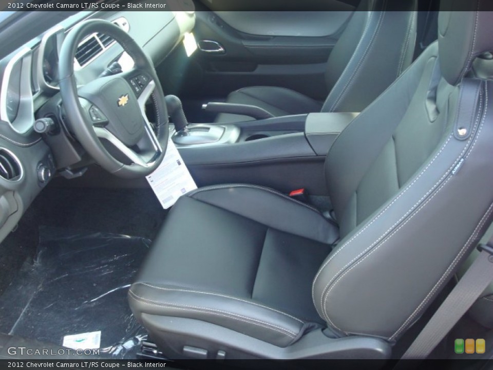 Black Interior Photo for the 2012 Chevrolet Camaro LT/RS Coupe #56170118