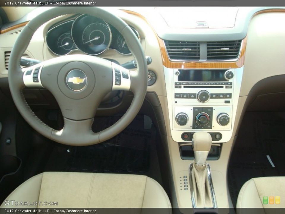 Cocoa/Cashmere Interior Dashboard for the 2012 Chevrolet Malibu LT #56170235
