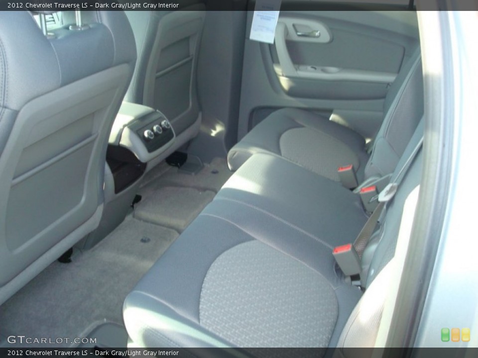 Dark Gray/Light Gray Interior Photo for the 2012 Chevrolet Traverse LS #56170595