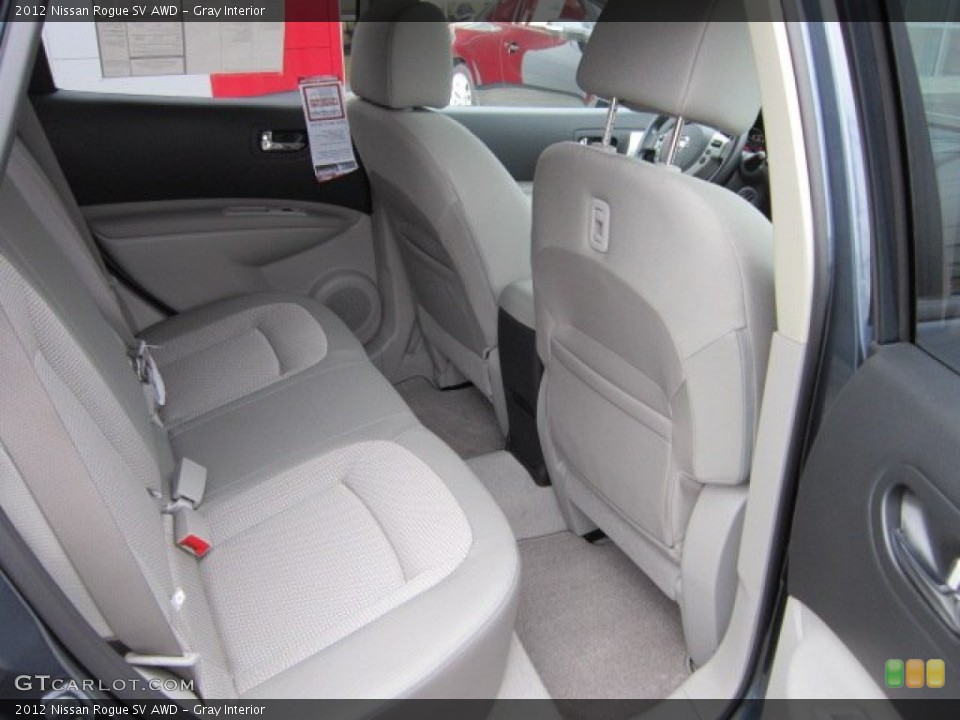 Gray Interior Photo for the 2012 Nissan Rogue SV AWD #56171873