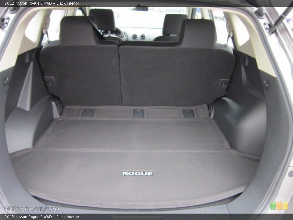 Black Interior Trunk for the 2012 Nissan Rogue S AWD #56172056