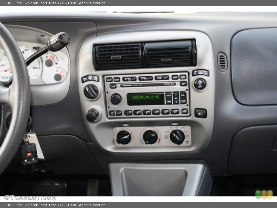 Dark Graphite Interior Audio System for the 2002 Ford Explorer Sport Trac 4x4 #56172579