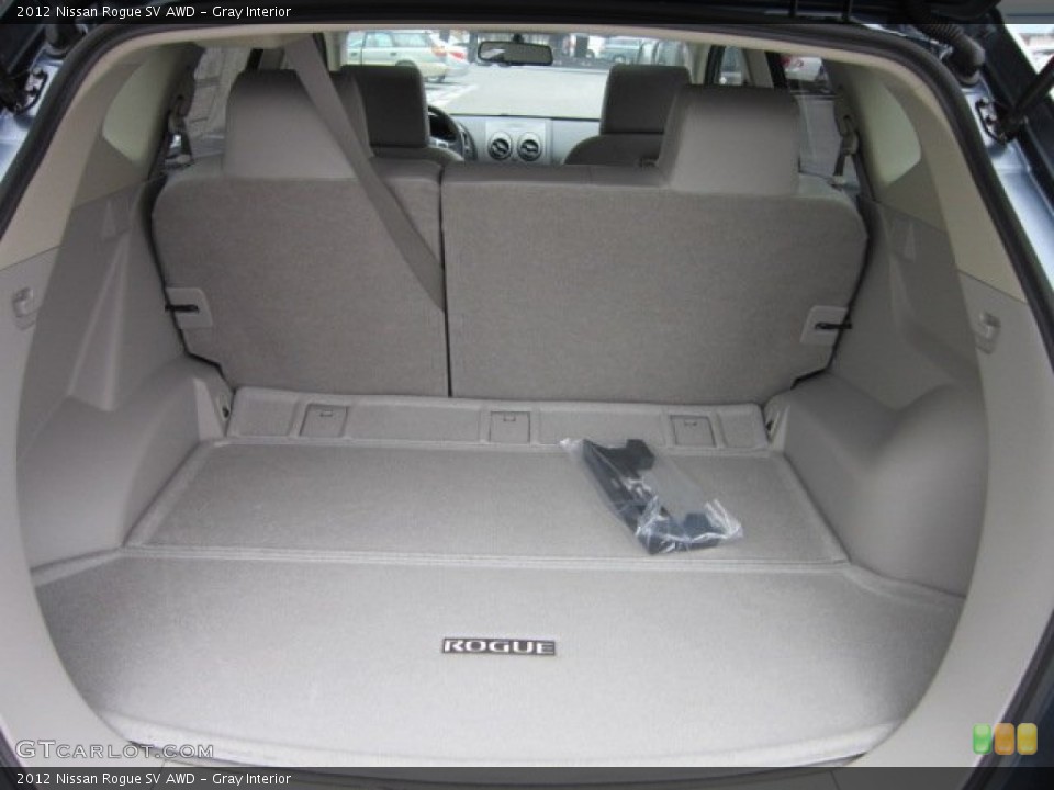 Gray Interior Trunk for the 2012 Nissan Rogue SV AWD #56172783
