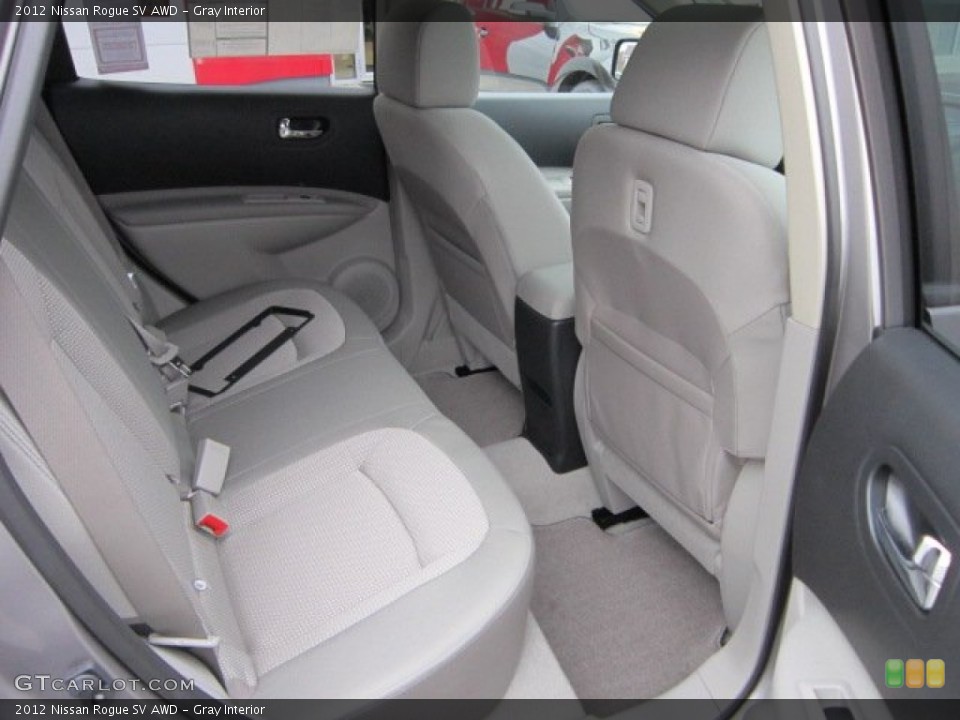 Gray Interior Photo for the 2012 Nissan Rogue SV AWD #56172950