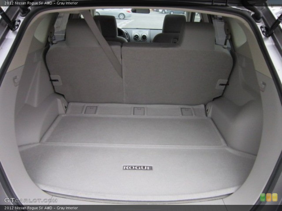 Gray Interior Trunk for the 2012 Nissan Rogue SV AWD #56172959