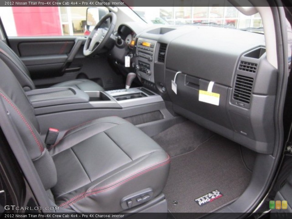 Pro 4X Charcoal Interior Photo for the 2012 Nissan Titan Pro-4X Crew Cab 4x4 #56173109