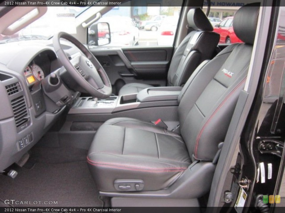 Pro 4X Charcoal Interior Photo for the 2012 Nissan Titan Pro-4X Crew Cab 4x4 #56173145