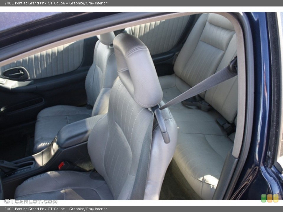 Graphite/Gray Interior Photo for the 2001 Pontiac Grand Prix GT Coupe #56173334