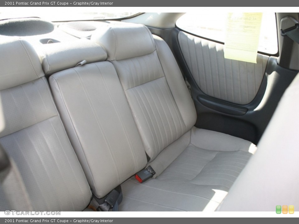 Graphite/Gray Interior Photo for the 2001 Pontiac Grand Prix GT Coupe #56173370
