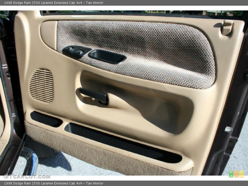 Tan Interior Door Panel for the 1998 Dodge Ram 2500 Laramie Extended Cab 4x4 #56173949
