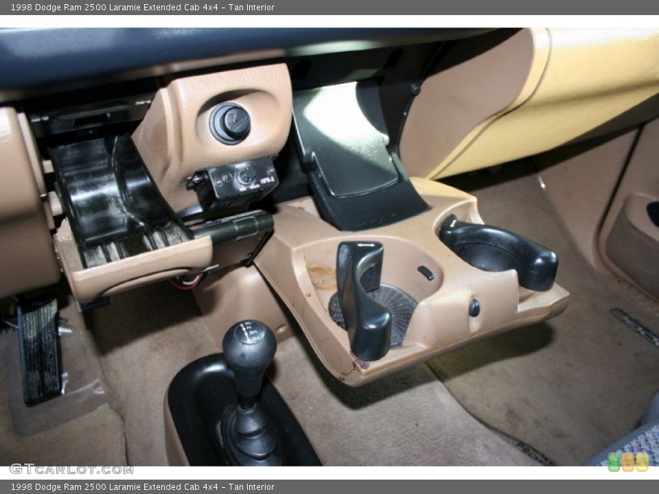 Tan Interior Controls for the 1998 Dodge Ram 2500 Laramie Extended Cab 4x4 #56174306