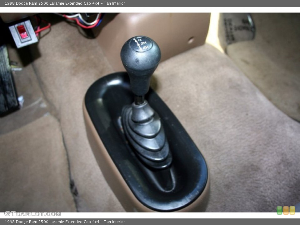 Tan Interior Controls for the 1998 Dodge Ram 2500 Laramie Extended Cab 4x4 #56174324
