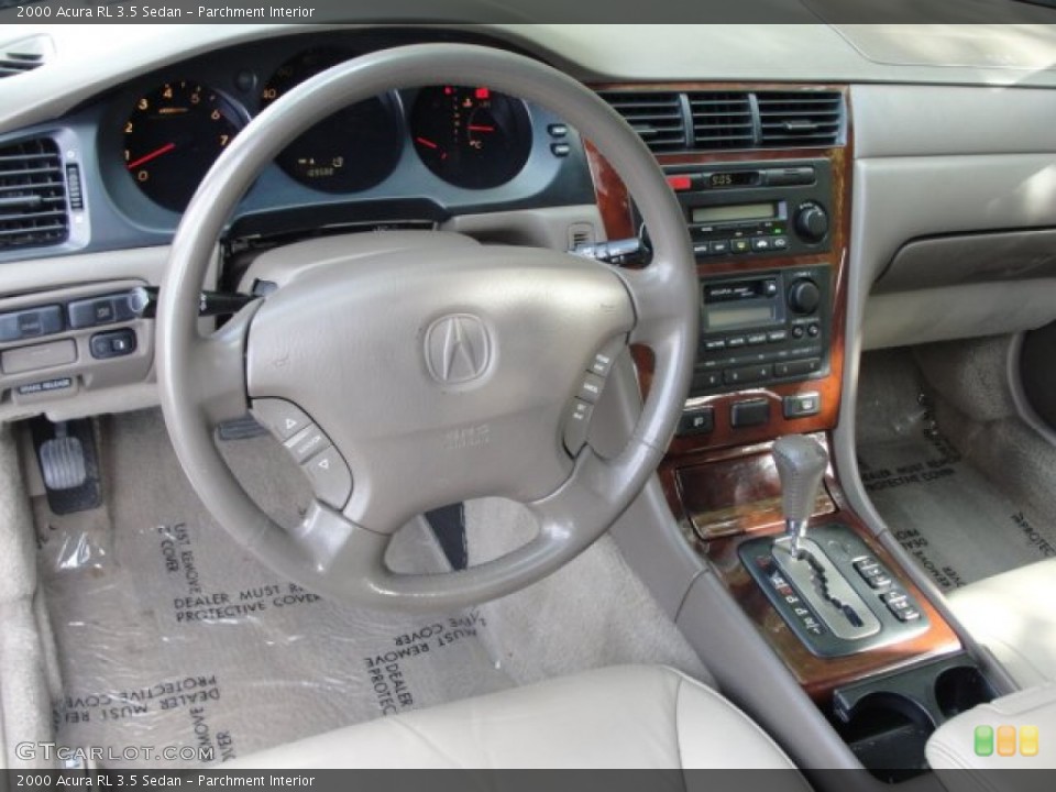 Parchment Interior Dashboard for the 2000 Acura RL 3.5 Sedan #56174858