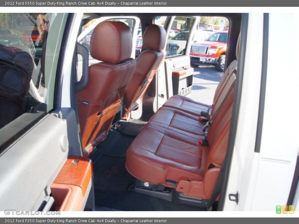 Chaparral Leather Interior Photo for the 2012 Ford F350 Super Duty King Ranch Crew Cab 4x4 Dually #56177894