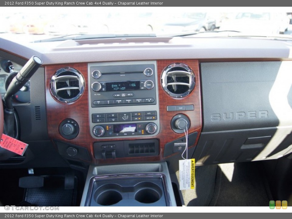 Chaparral Leather Interior Controls for the 2012 Ford F350 Super Duty King Ranch Crew Cab 4x4 Dually #56178059
