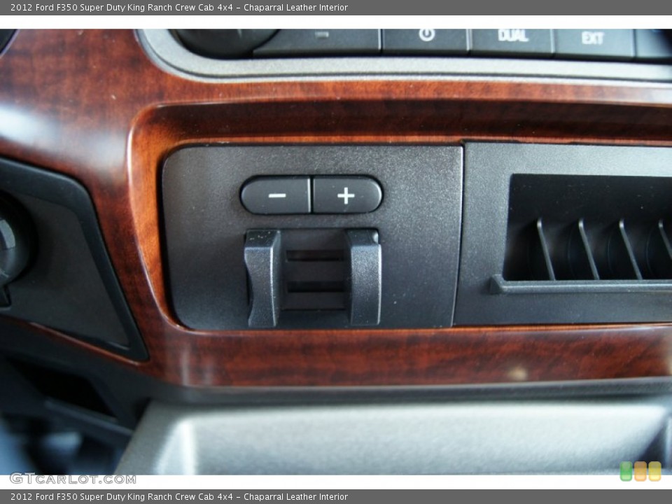 Chaparral Leather Interior Controls for the 2012 Ford F350 Super Duty King Ranch Crew Cab 4x4 #56178740