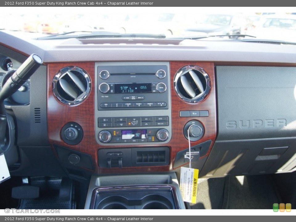 Chaparral Leather Interior Controls for the 2012 Ford F350 Super Duty King Ranch Crew Cab 4x4 #56178754